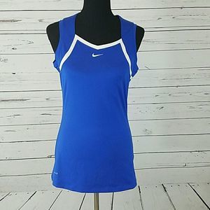Nike Dri-Fit Women's Tennis Top Medium Royal Blue